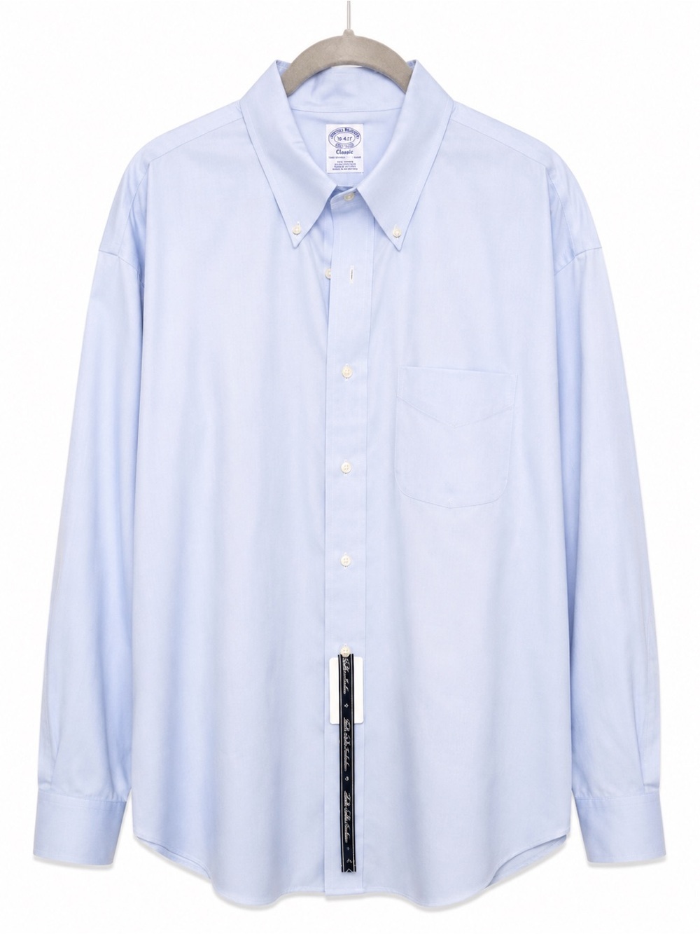 Brooks Brothers Light Blue Button-Down Dress Shirt